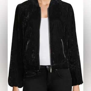 Splendid Black Velvet Jacket